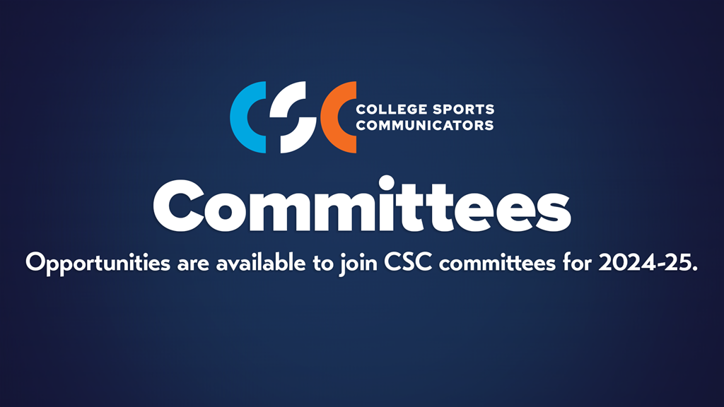 Opportunities available to be involved with CSC committees in 2024-25